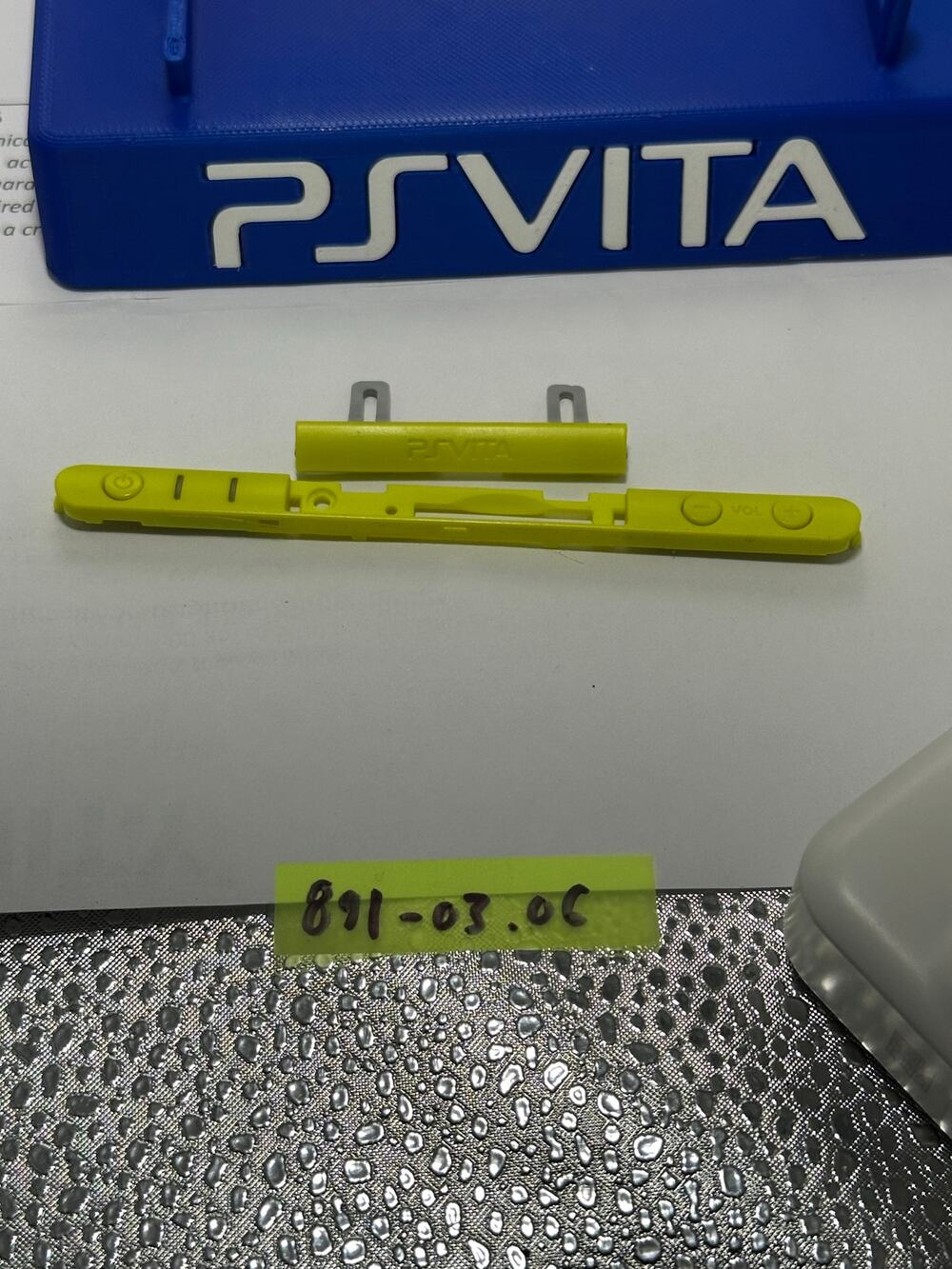 OEM ps vita 2000  Power Volume Bar & Game Card Cover- pre owned- authentic